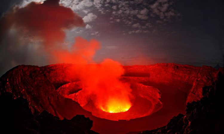 Hiking The World’s Largest Lava Lake on Mount Nyiragongo