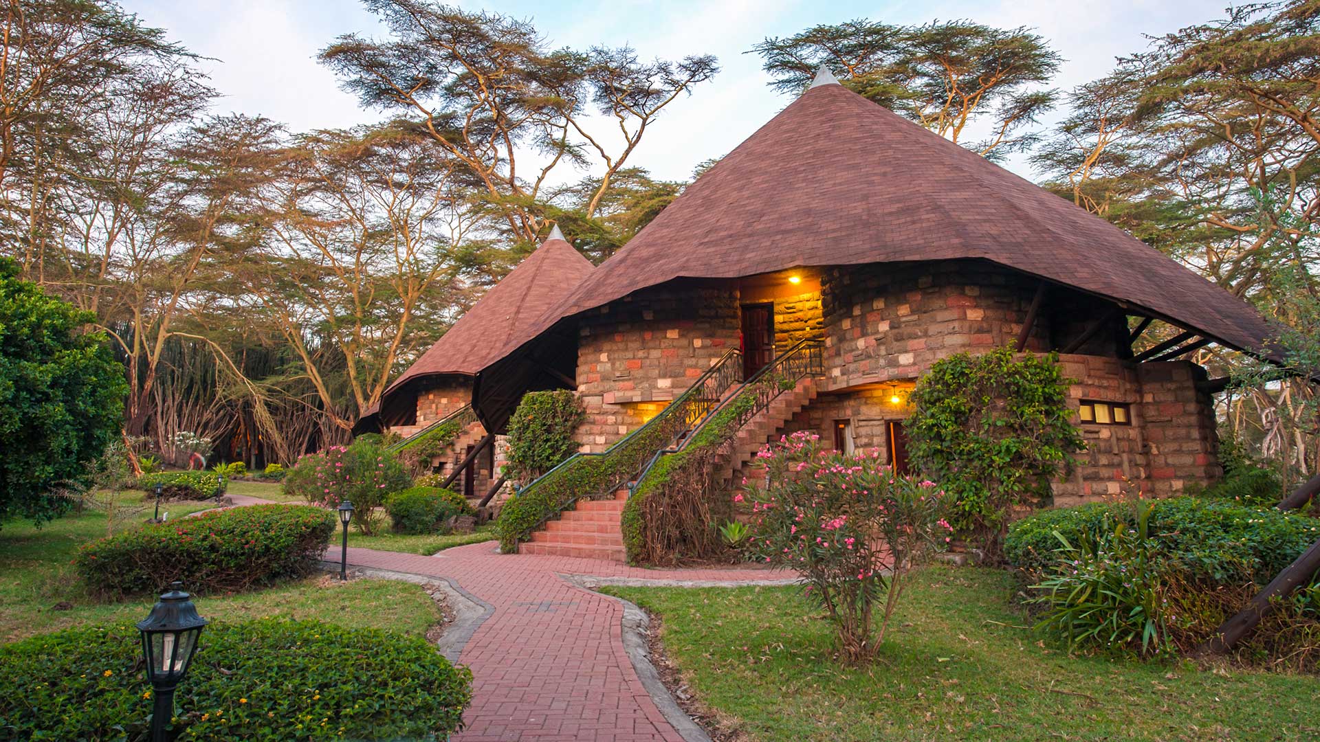 Luxury accommodation in Lake Naivasha National park