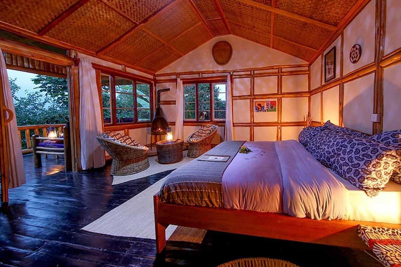 MID-RANGE ACCOMMODATION IN MGAHINGA NATIONAL PARK