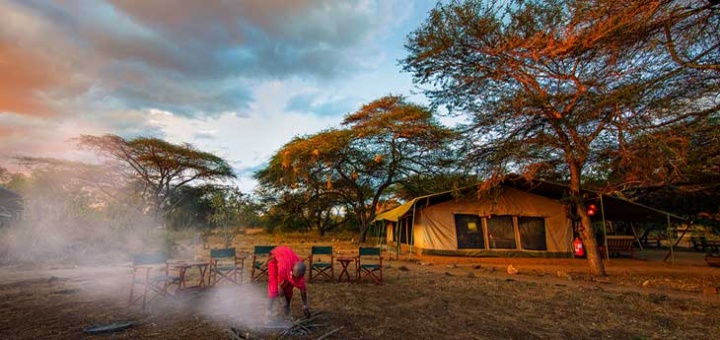 Mid-range accommodation in Amboseli National park