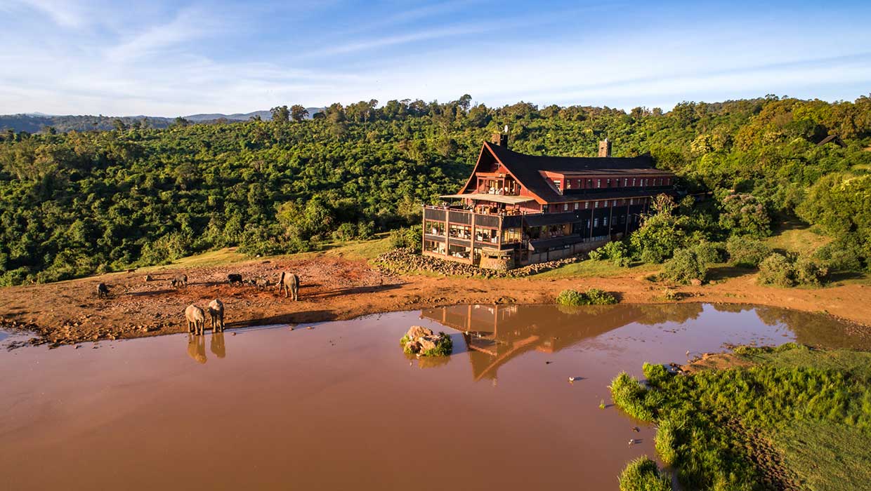 Luxury accommodation in Aberdare National park