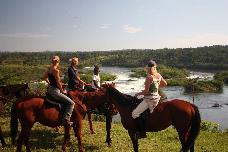 This 1-Day horse riding tour in Uganda