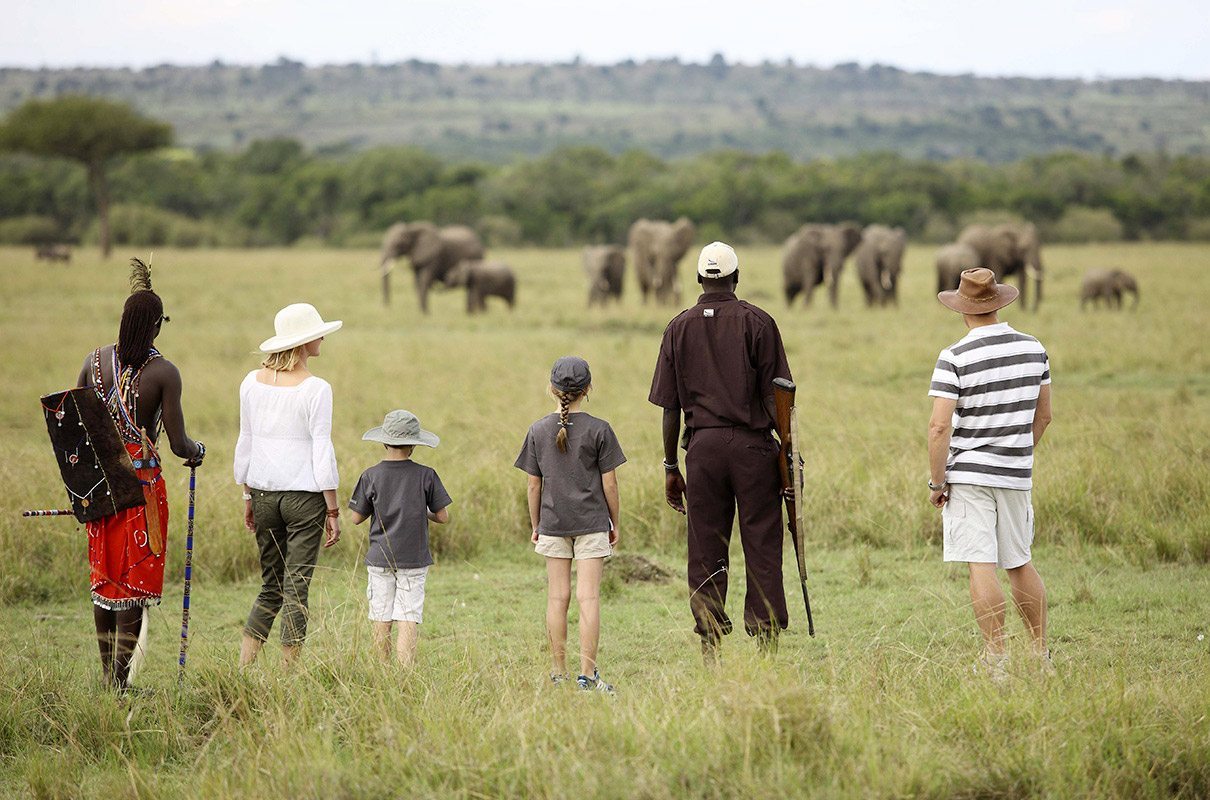 Guided Walking Safaris in Masai Mara National Reserve